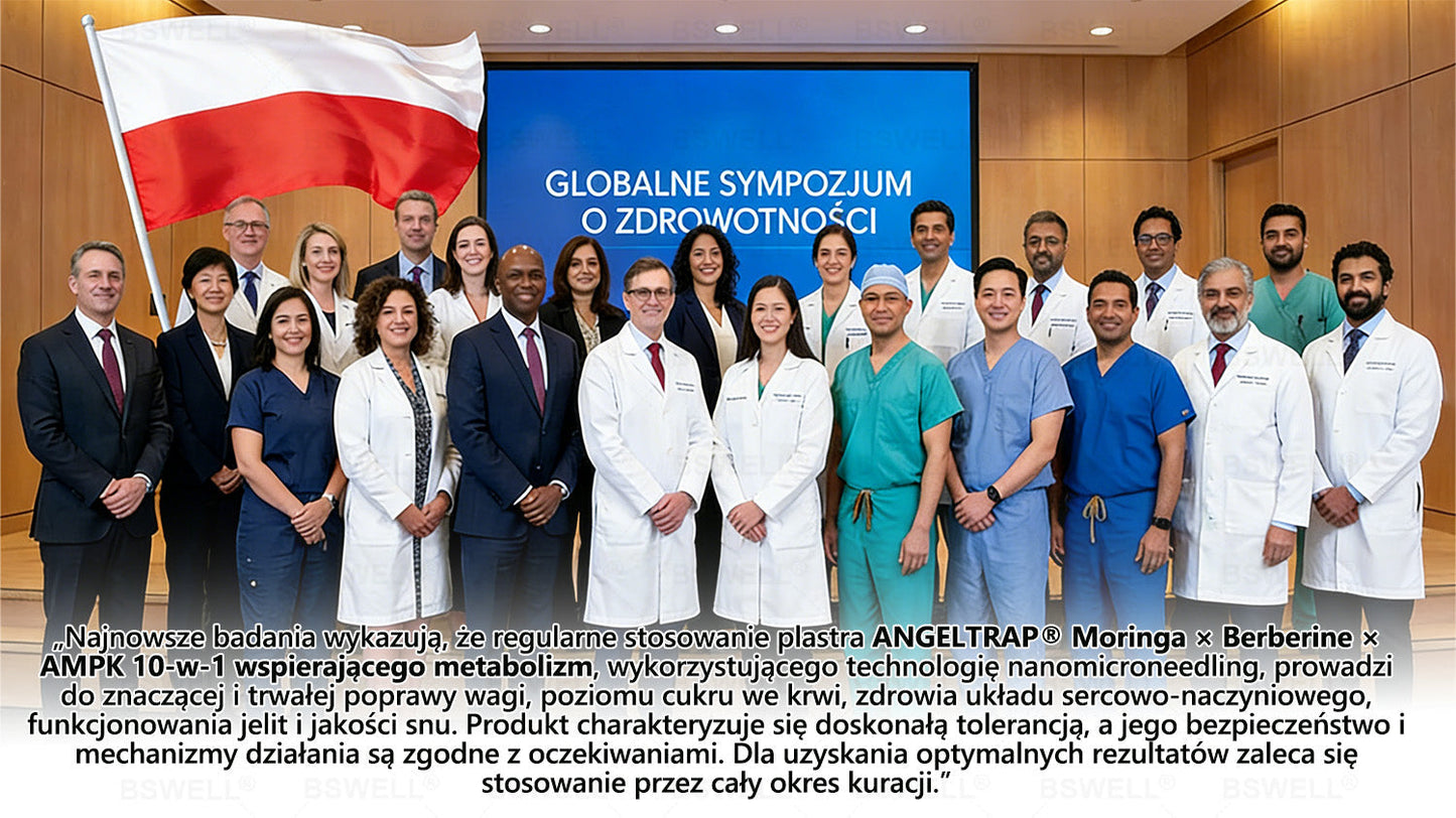 🍐🍐BSWELL® Nano mikroigłowy plaster wyszczuplający (Raz dziennie, efekty już po 28 dniach ✅ Wspiera odchudzanie, serce, cukrzycę, sen, jelita, stawy i więcej.