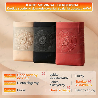 📢 Odkrycie z TikToka – nowość Kkio® 👩 4 w 1 modelujące i wyszczuplające spodenki z technologią mikroigiełek oraz moringą i berberyną ✅ Stworzone z myślą o codziennym komforcie kobiet