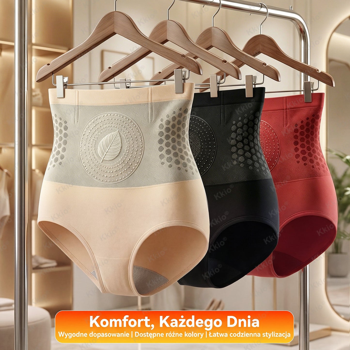 📢 Odkrycie z TikToka – nowość Kkio® 👩 4 w 1 modelujące i wyszczuplające spodenki z technologią mikroigiełek oraz moringą i berberyną ✅ Stworzone z myślą o codziennym komforcie kobiet