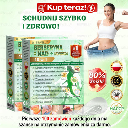 🍐🍐BSWELL® Nano mikroigłowy plaster wyszczuplający (Raz dziennie, efekty już po 28 dniach ✅ Wspiera odchudzanie, serce, cukrzycę, sen, jelita, stawy i więcej.