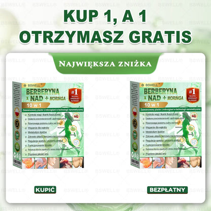 🍐🍐BSWELL® Nano mikroigłowy plaster wyszczuplający (Raz dziennie, efekty już po 28 dniach ✅ Wspiera odchudzanie, serce, cukrzycę, sen, jelita, stawy i więcej.