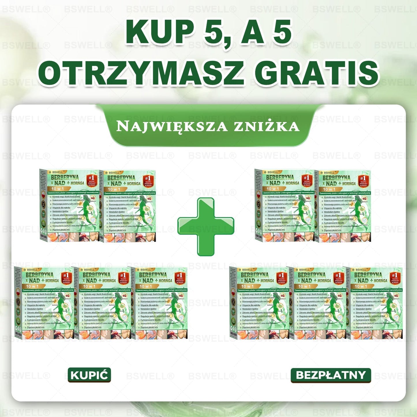 🍐🍐BSWELL® Nano mikroigłowy plaster wyszczuplający (Raz dziennie, efekty już po 28 dniach ✅ Wspiera odchudzanie, serce, cukrzycę, sen, jelita, stawy i więcej.